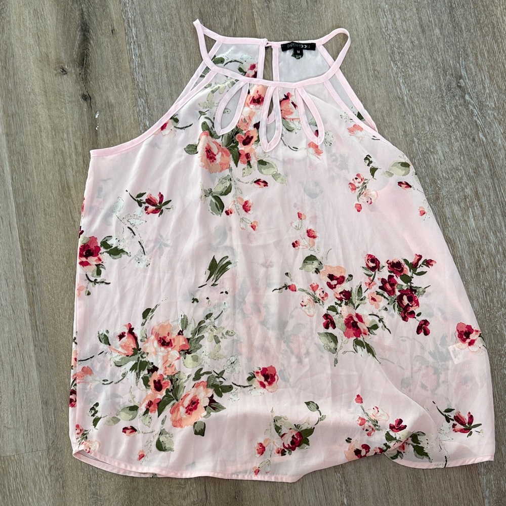 Papermoon Pink Floral Blouse